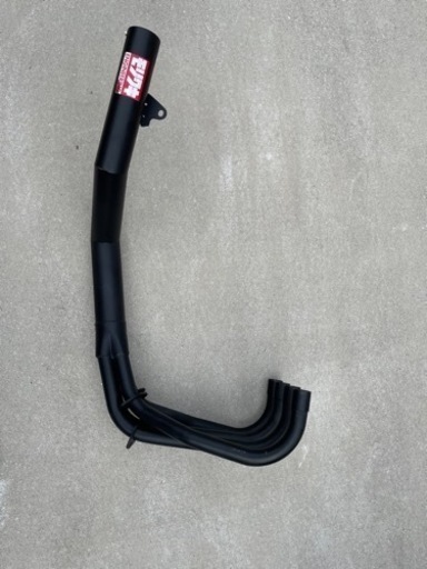 ゼファー400.x400 ショート管マフラー　美品