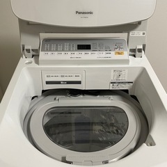 パナソニック縦型　2019年製NA-FW80S6 中古　保証あり。