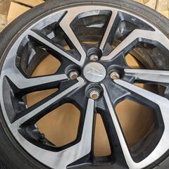走行少 コペン純正タイヤ・ホイールセット 4本セット ダイハツ コペン 純正ホイール