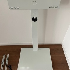テレビスタンド　ホワイトの画像