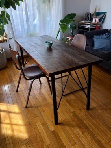 【値下げ】[Journal Standard Furniture ジャーナルスタンダードファニチャー] ダイニングテーブル木製