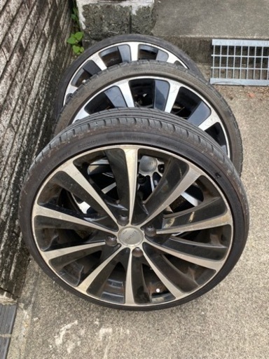 軽用17インチアルミ・タイヤセット