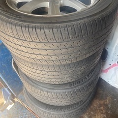 LEXUS レクサス 4本 5穴 アルミホイール 18×7 1/2J 32) (REGNO GR-X1 235/50R18 97W)(2014年製