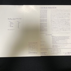 ジョージ・ウィンストン　レコードの画像