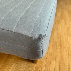 ニトリ ベッドフレーム付きマットレス セミダブルあげますの画像