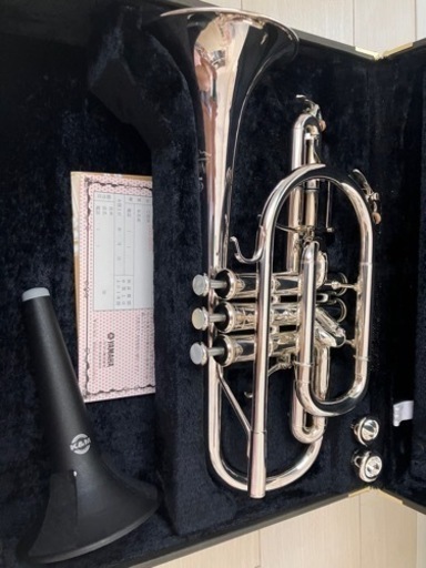 コルネット　スタンド付き　YAMAHA