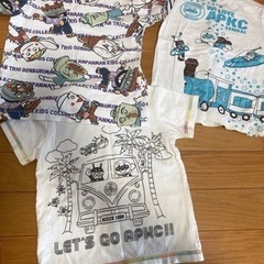 アンパンマンTシャツセット(90㎝2、100㎝1)の画像