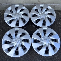 納車外し品 トヨタ純正スチール 5J-14 off+40 pcd...