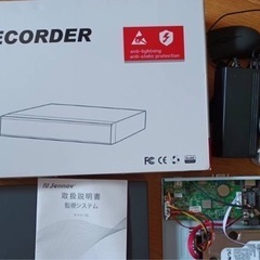 POE 監視カメラ　4K録画　NVR本体　1TB