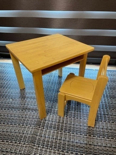 幼児用　机、椅子セット