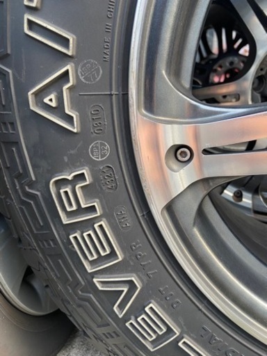 引取り限定　235/70R16 ホイールセット