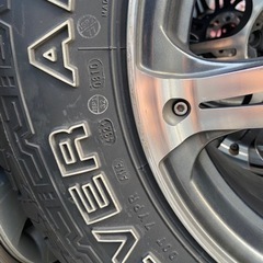 引取り限定　235/70R16 ホイールセットの画像