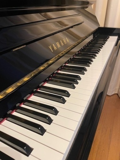 ※再お値下げしました。YAMAHA アップライトピアノ　U10A 美品　インシュレーター、ピアノカバー、背面防音マット、新品クロス付き