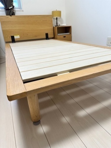 【現在お取引中！！】無印良品　シングルベッド　
