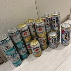 お酒各種　翠ジン、ハイボール、タコハイの画像