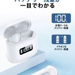 【新品・未使用】Bluetooth ワイヤレスイヤフォンの画像