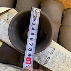 焼物の鉢　未使用開封品30個セット　観葉植物　ガーデニング　家庭菜園　サボテン　山野草　園芸　の画像