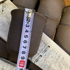 焼物の鉢　未使用開封品30個セット　観葉植物　ガーデニング　家庭菜園　サボテン　山野草　園芸　の画像