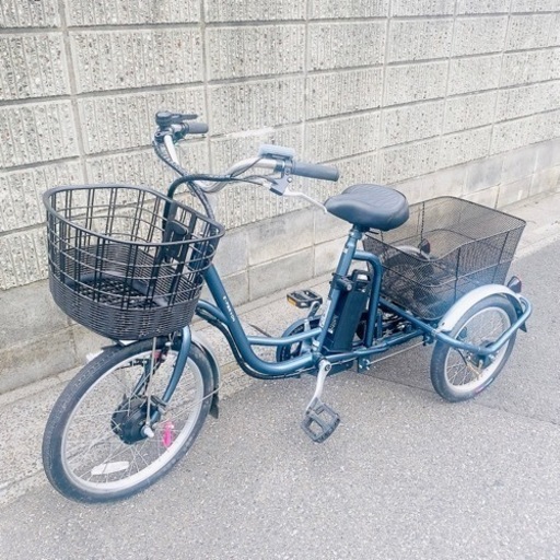 【美品⭐︎5万円引き】電動アシスト三輪自転車 アシスト付き 三輪車 e-parton イーパートン 2022年