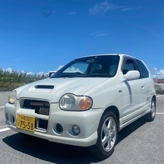 🉐希少アルトワークスHA22S ターボ5MT 車検満タン 6万キロ🉐