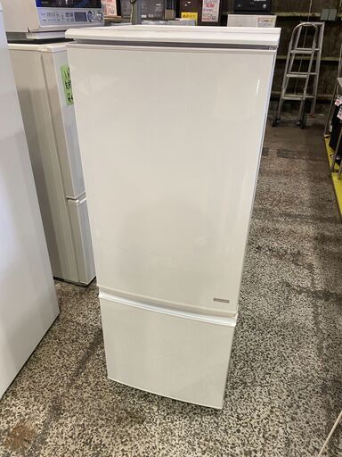 ✨安心の除菌洗浄済✨SHARP 2017年製 167L 2ドア冷蔵庫 SJ-C17C-W【愛市IR015828-104】
