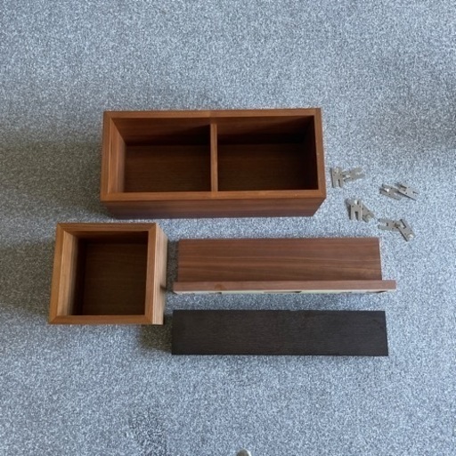 無印　壁に取り付けられる家具×4