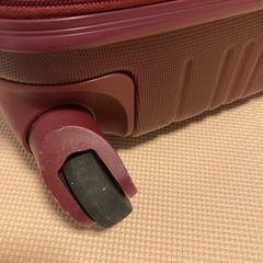 スーツケース　トラベルバック　旅行ケース　ワインレッド　の画像