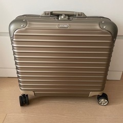 リモワ RIMOWA キャリーバッグ　トパーズ　チタニウム　小型