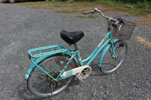 ２４インチ自転車　大人、子供兼用　オートライト