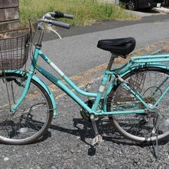 ２４インチ自転車　大人、子供兼用　オートライト
