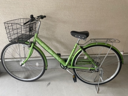 6段変速&LEDオートライト　ママチャリ 中古自転車