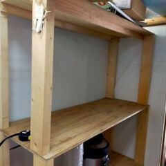 手作り棚3台セットの画像