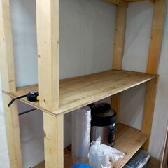 手作り棚3台セットの画像