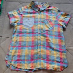 チェックブラウス　新品