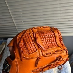 野球　グローブ　ハタケヤマの画像