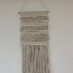 マクラメタペストリー＆ニコライ・バーグマン【無料でお譲り致します】の画像