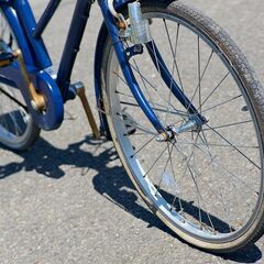 24インチ自転車　ジャンク　ASAHIの画像