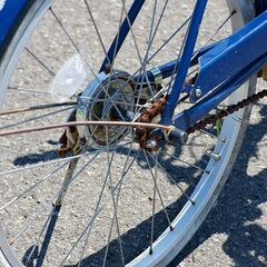 24インチ自転車　ジャンク　ASAHIの画像