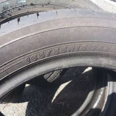 ヨコハマ165/55R15☆２本の画像