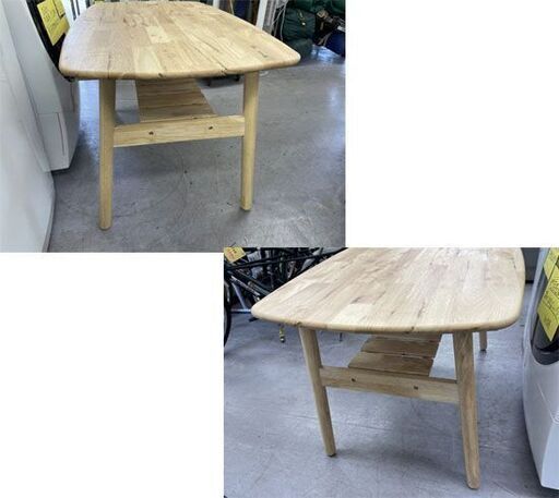 natural signature ダイニングテーブル 幅120×奥行70cm ナチュラル