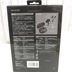 未開封 アクティブノイズキャンセリング 完全 ワイヤレスイヤホン GRFD-TWS T39 ブラック ゲオの画像