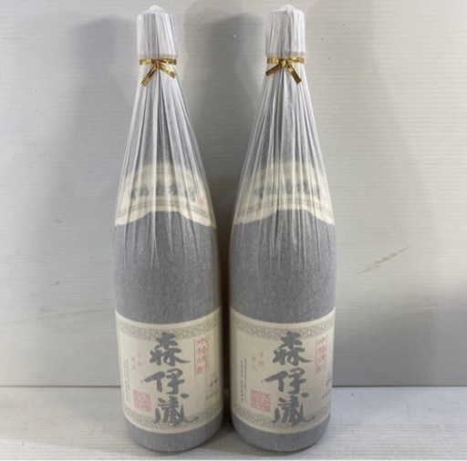 【2本セット】地元鹿児島から 森伊蔵 もりいぞう 本格焼酎 芋焼酎 1800ml 25% 一升瓶 森伊蔵酒造 未開栓 贈答用