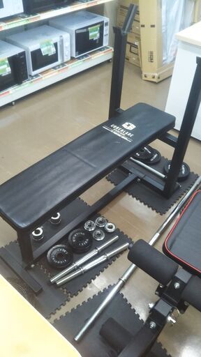 【値下げ品】FIGHTING　ROAD　ベンチプレス　7.5ｋｇ×2枚　5ｋｇ×2枚　2.5ｋｇ×4枚