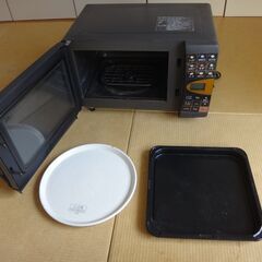 【ジャンク品】National NE-NS6 オーブンレンジ　ブラックの画像