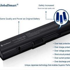【増量】 for 東芝 PABAS173【10.8v・5200mAh 】 ブラック 対応用 GlobalSmart 高性能 ノートパソコン 互換 バッテリーの画像