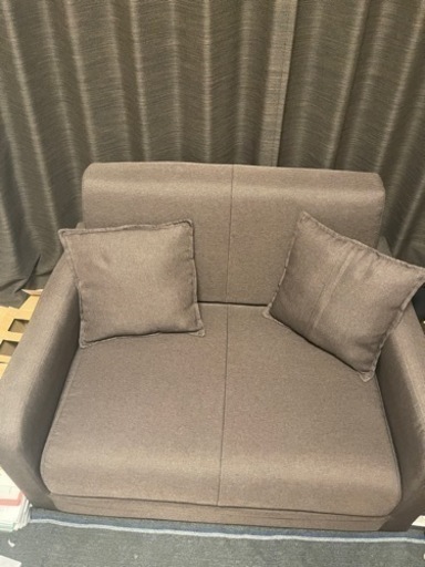 アイリスオーヤマ、2人掛けソファーベッド