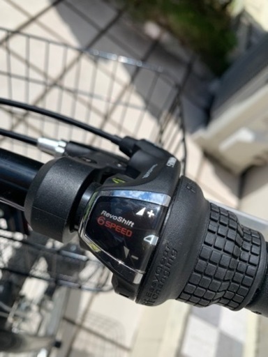 【美品】屋内保管 24インチ マウンテンバイク 6速変速