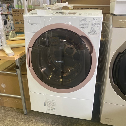東芝　ZABOON 　12kg  TW-127XH1L 2021年製 ドラム式洗濯乾燥機