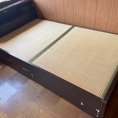 ●収納付き畳ベッド　シングル●あげます