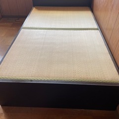 ●収納付き畳ベッド　シングル●あげますの画像